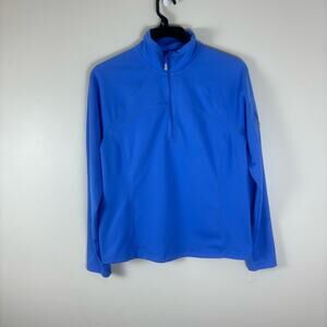 Nike ACG 1/4 Zip Pullover Sweatshirt Men’s Large Blue Dri-Fit Running